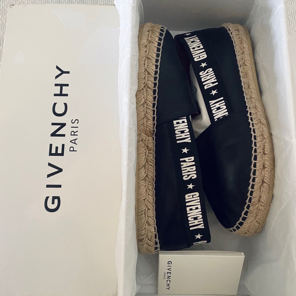 Givenchy Logotape Espadrilles 38/7.5